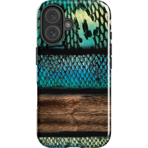 Animal Print Fashion iPhone 16 Plus Impact Case